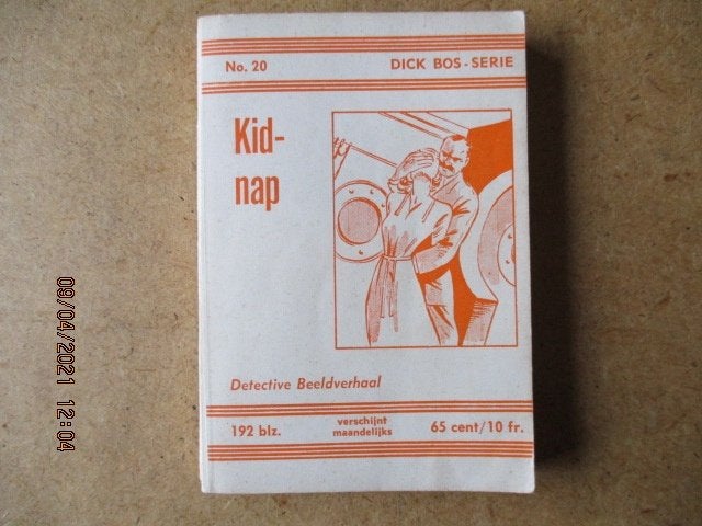 adv0879 dick bos 20 kidnap, Eén stripboek, Ophalen, Gelezen