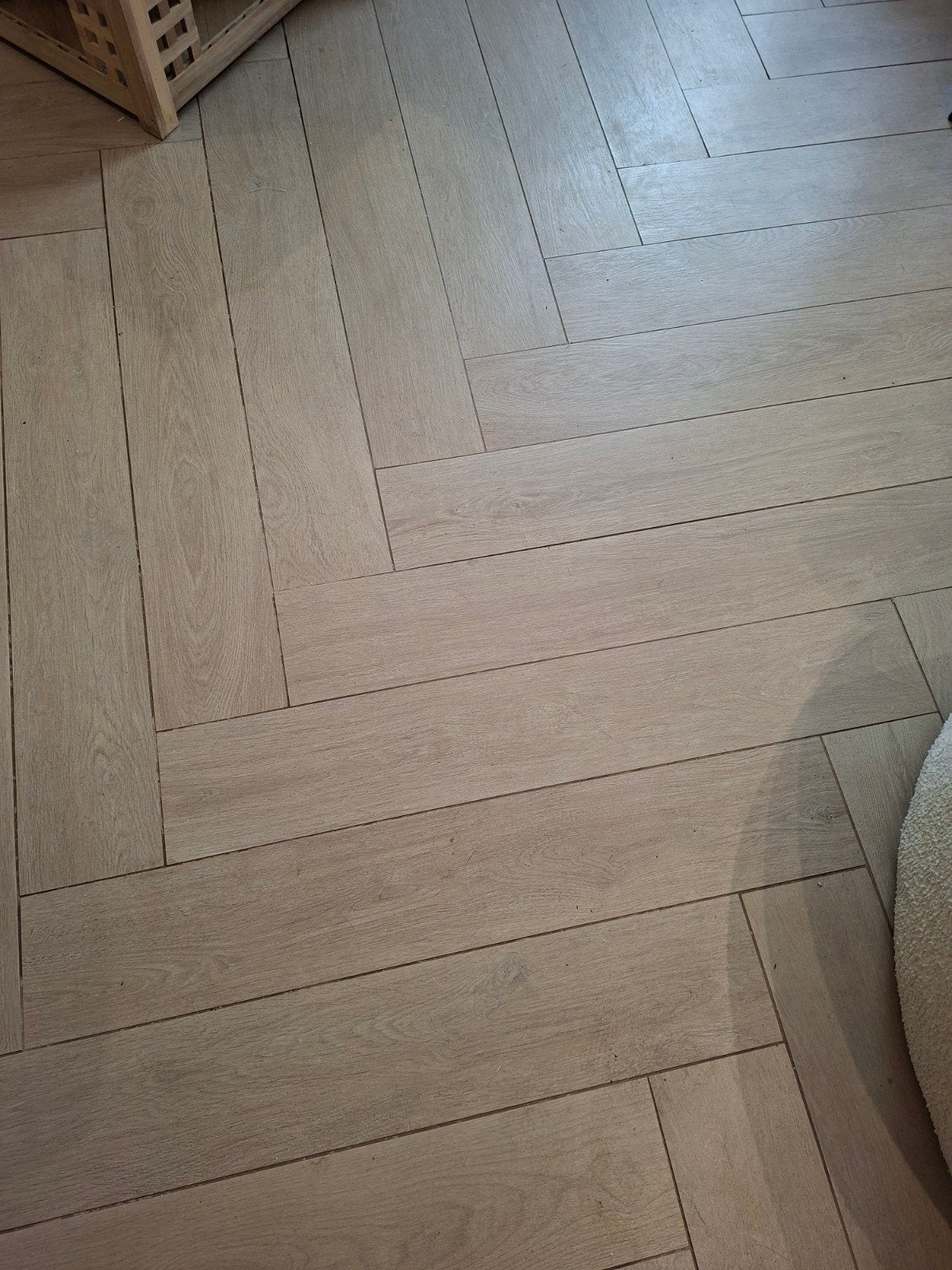 Houtlook tegels 9,5 m2, Ophalen, 60 cm of meer, Keramiek, Nieuw