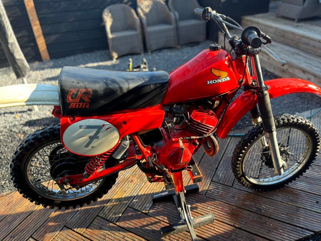 HONDA CR80 80cc minicrosser twinshock 1980 1981 elsinore, Ophalen of Verzenden, Zo goed als nieuw, Honda