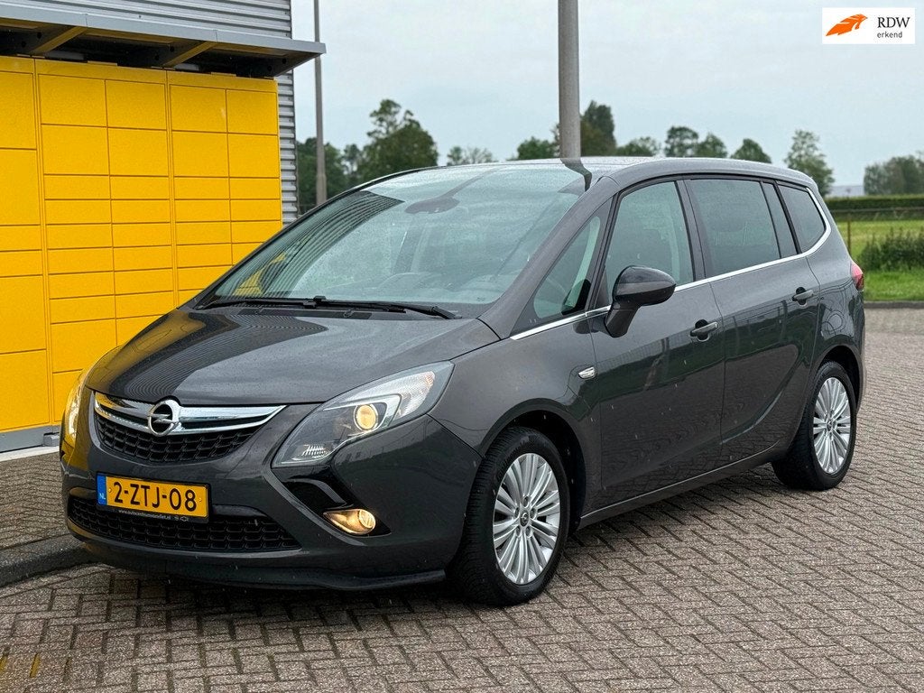 Opel Zafira Tourer 1.4 Business+ 7Pers AUT Navi Pano-dak Pdc, Gebruikt, Euro 6, 4 cilinders, 7 stoelen