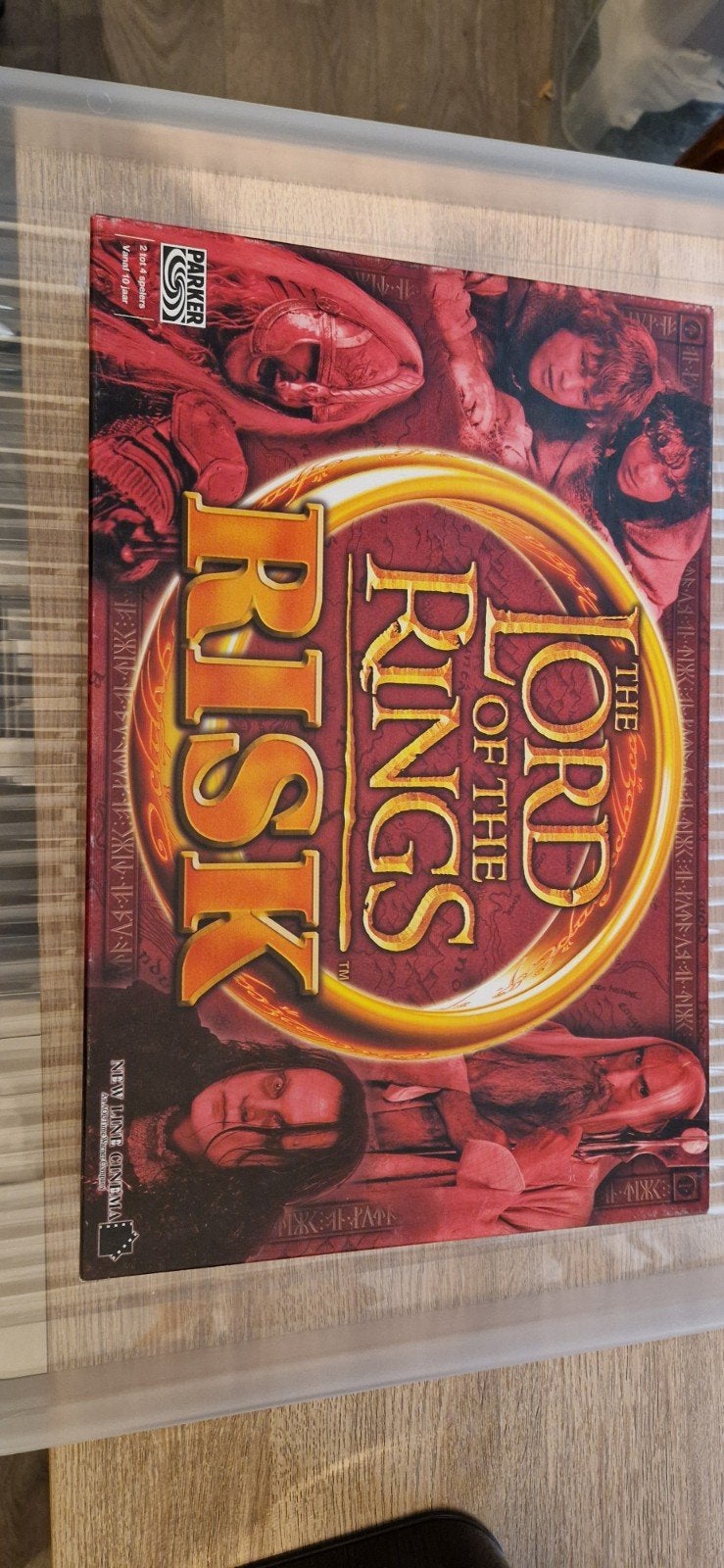Risk The Lord of the Rings Bordspel - Compleet, Drie of vier spelers, Ophalen of Verzenden, Zo goed als nieuw, Parker