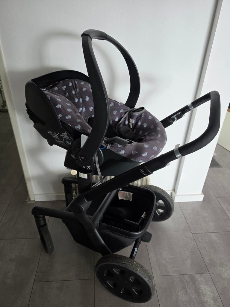 Joolz Day 3 onderstel met autostoel 0 Joolz Izi Go Besafe, Gebruikt, Isofix, 0 t/m 13 kg, Ophalen