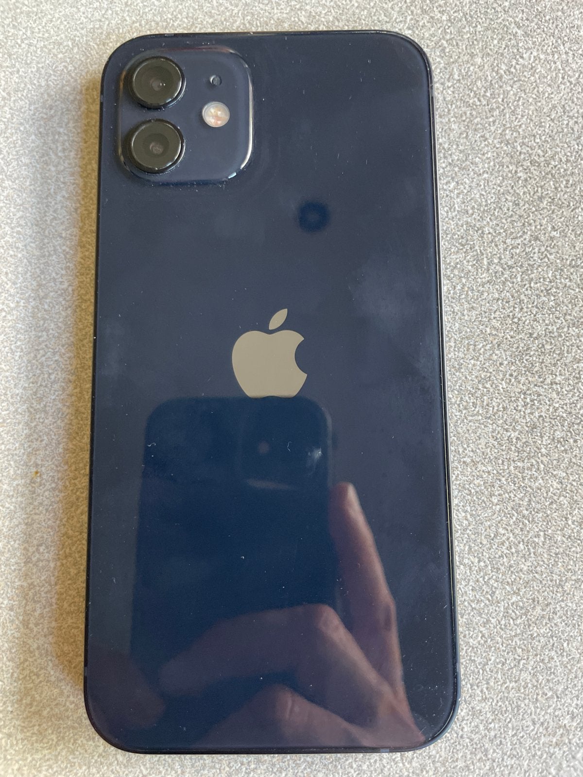 Defecte iPhone 12 128GB - Bootloop - zgst - incl doosje, Telecommunicatie, Mobiele telefoons | Apple iPhone, 128 GB, Zwart, Ophalen of Verzenden
