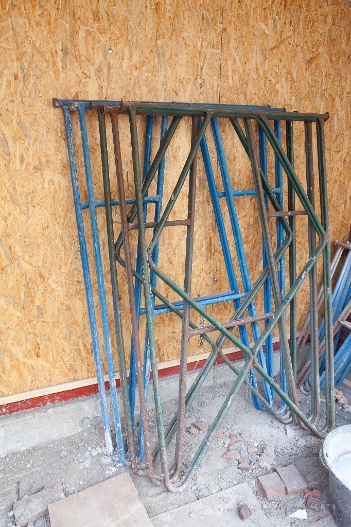 metselschragen, samen 30 euro, Doe-het-zelf en Verbouw, Steigers, Ophalen of Verzenden, Gebruikt, Gevelsteiger, Minder dan 2 meter