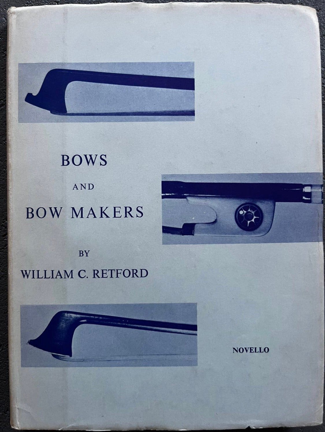 William Retford Violin Bows Bowmakers strijkstok boek viool, Ophalen, Zo goed als nieuw, Artiest