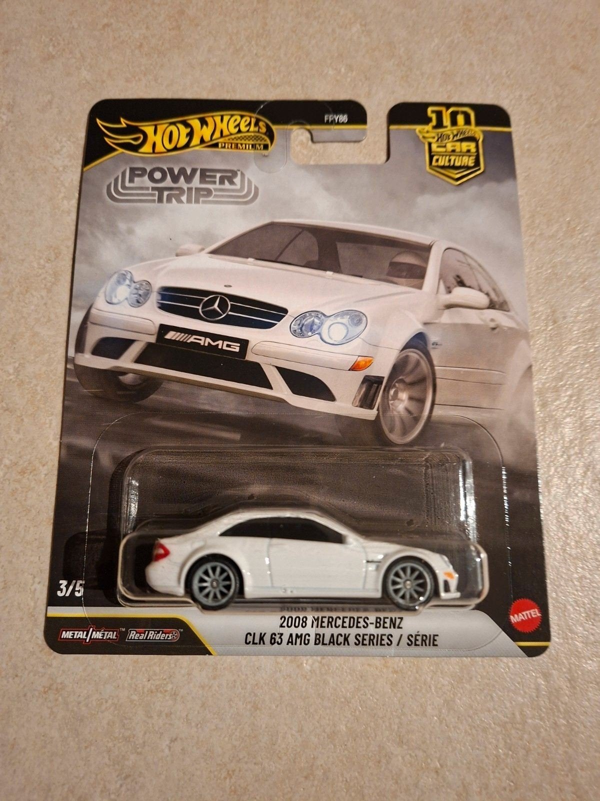 Hot Wheels Premium 2008 Mercedes-Benz CLK 63 AMG, Ophalen of Verzenden, Nieuw, Auto