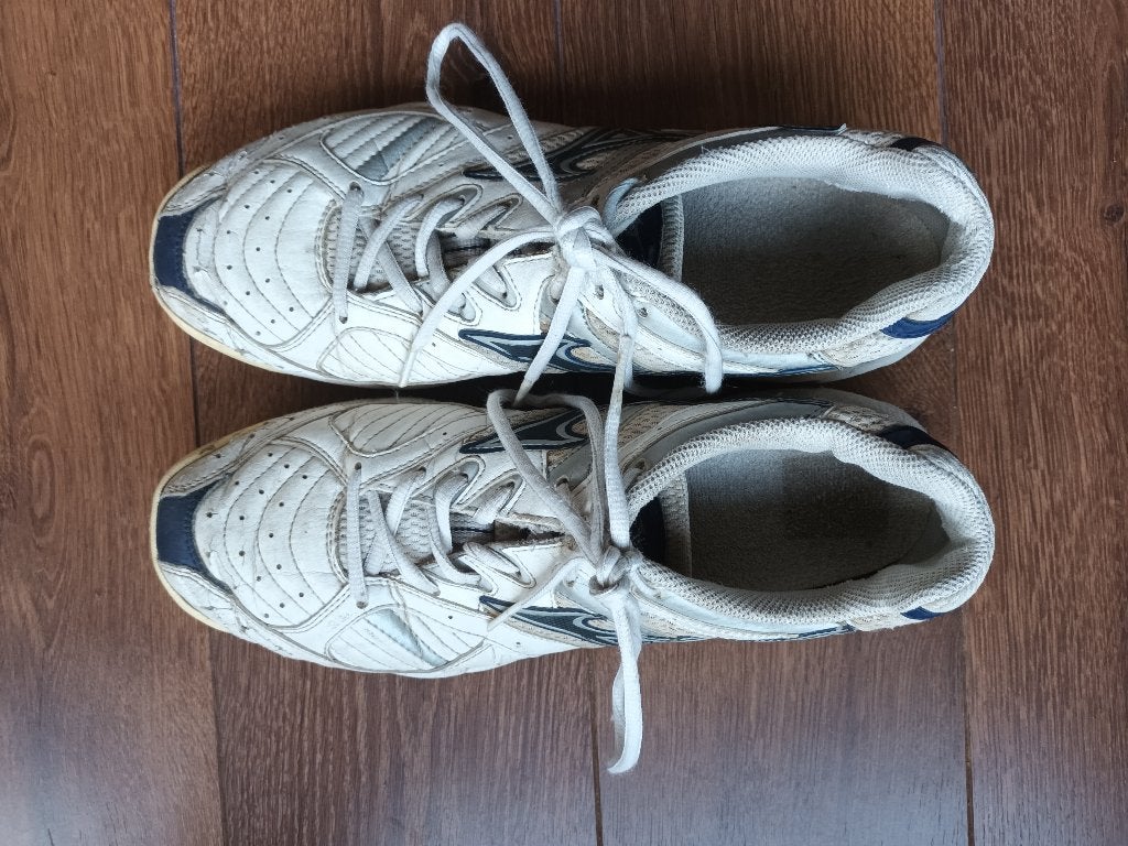 Mizuno gymschoenen sportschoenen sport schoenen maat 42 wit, Ophalen of Verzenden, Gebruikt, Hardloopschoenen, Overige merken