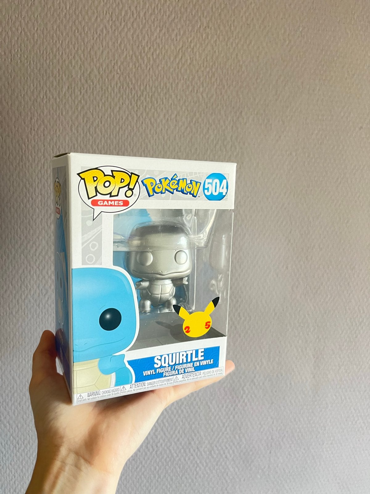Funko Pop! Pokémon Squirtle 504 Speciale Editie, Ophalen of Verzenden, Nieuw, Overige typen
