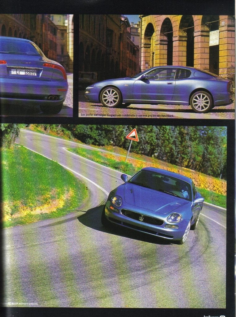 Autokampioen rij indruk Maserati 3200 GT 1998, Ophalen of Verzenden, Gelezen, Overige merken