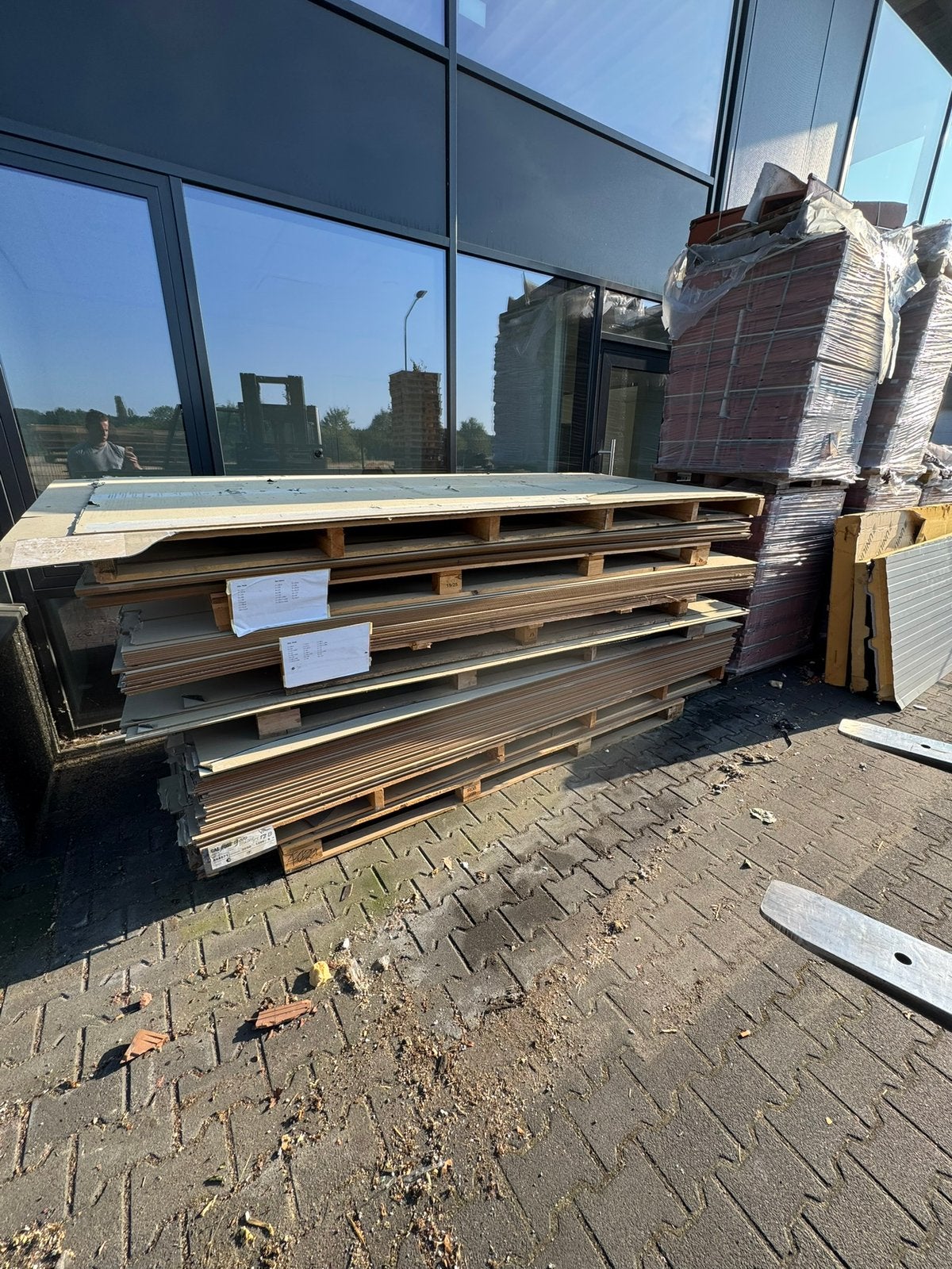 Stroken rockpanel verschillende kleuren, Ophalen, Minder dan 25 mm, Zo goed als nieuw, Plank