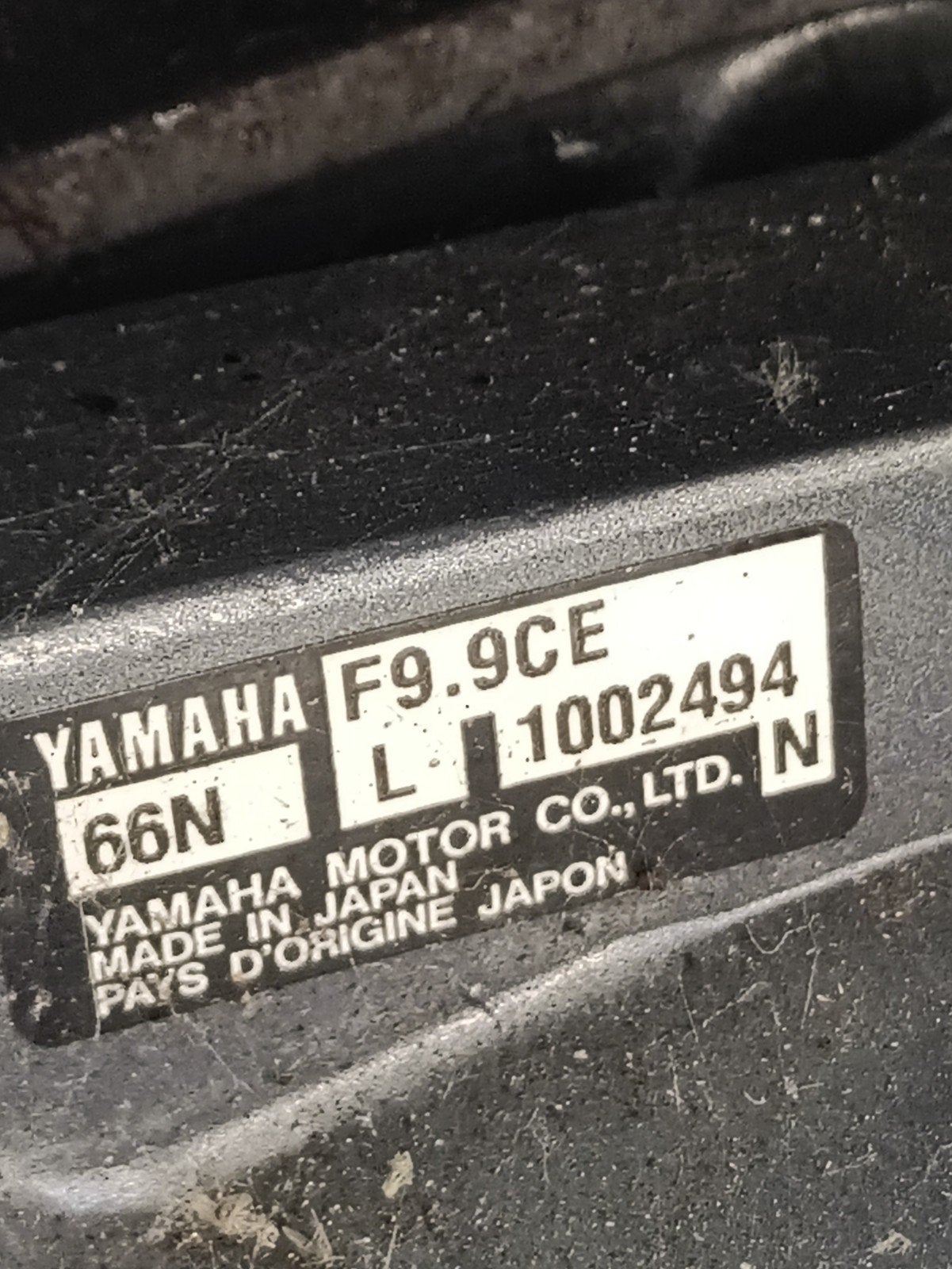 Yamaha F9.9CE Buitenboordmotor - 9.9 PK Viertakt, Watersport en Boten, Buiten- en Binnenboordmotoren, Ophalen, Gebruikt, 5 tot 10 pk