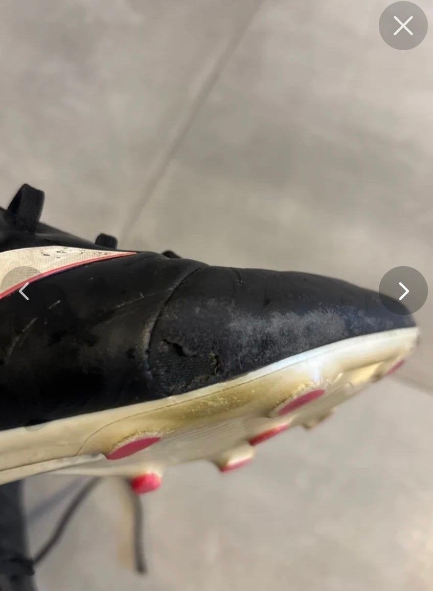 Adidas Copa Pure.3 FG voetbalschoenen - Zwart/Wit/Roze - EU, Verzenden, Gebruikt, Schoenen