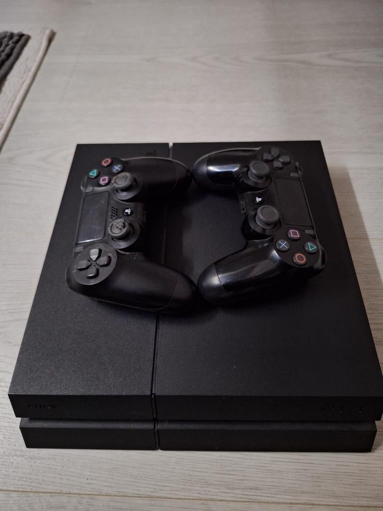 PlayStation 4 500gb met 2 controllers, Spelcomputers en Games, Spelcomputers | Sony PlayStation 4, Ophalen, Met 2 controllers