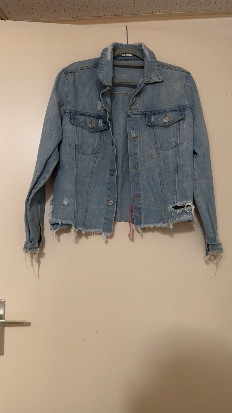 IVIVI spijkerjasje maat S, nieuw met kaartjes, Ophalen of Verzenden, Nieuw, Maat 36 (S), Blauw