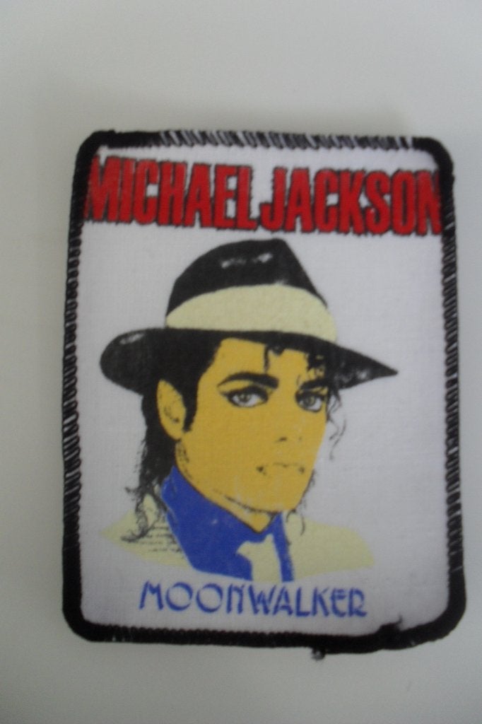 Michael Jackson Moonwalker artiest muziek patches patch, Ophalen of Verzenden, Nieuw, Kleding