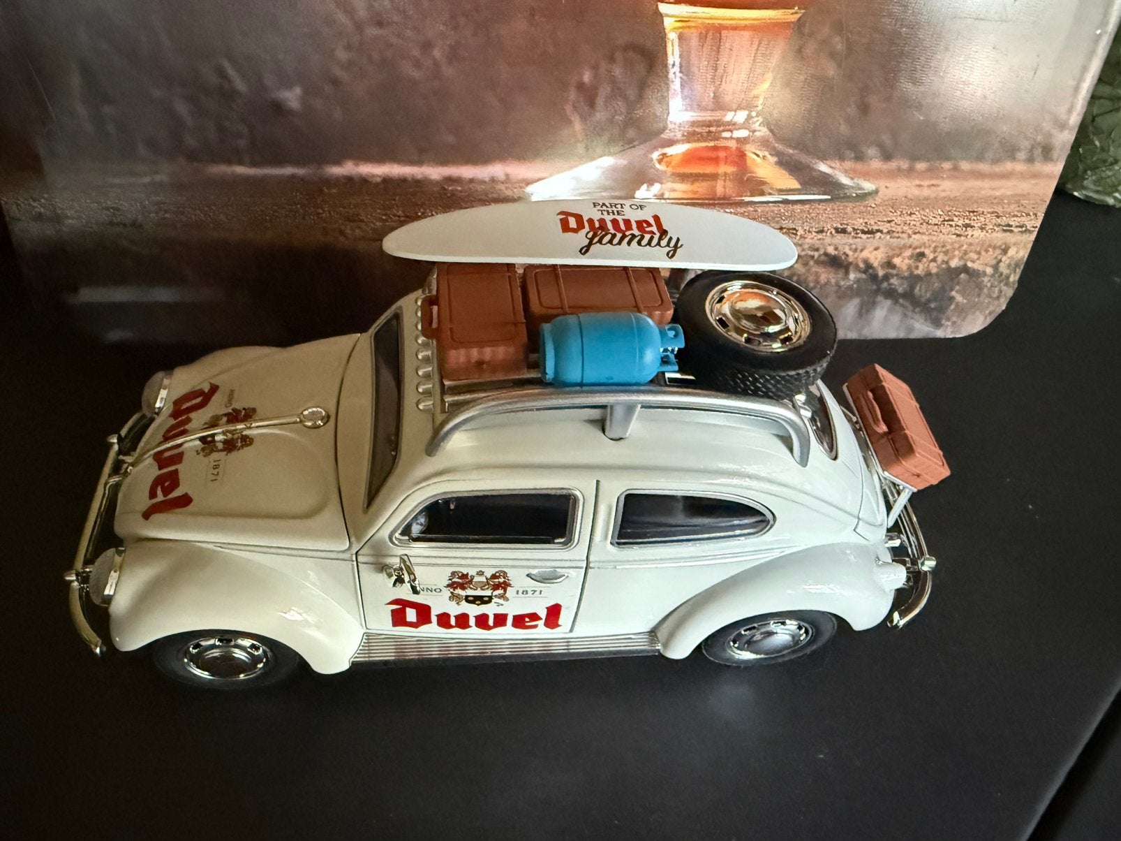 Duvel VW kever heel mooi in de verzameling, Ophalen of Verzenden, Nieuw, Auto, Overige merken