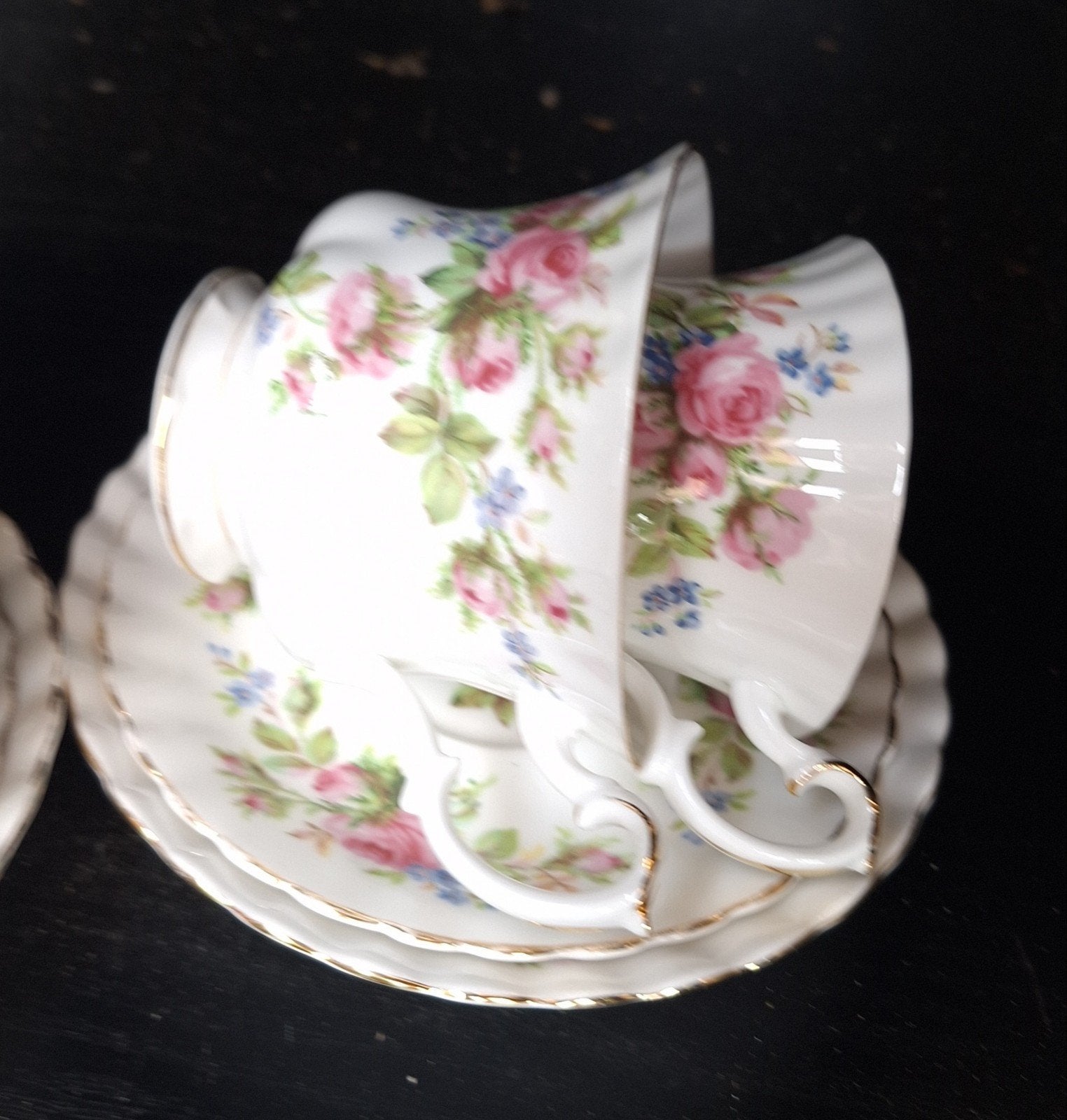 Prachtige Antieke Theekopjes en Schotels - Diverse Designs, Ophalen of Verzenden