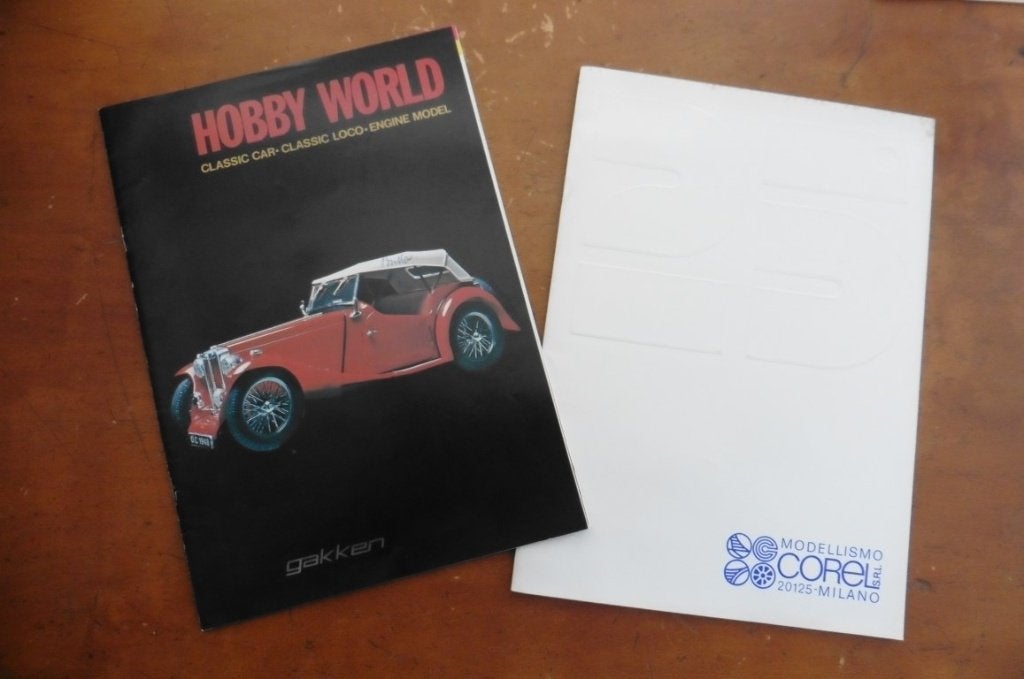 Folders modelbouw, Overige merken, 1:50 of kleiner, Auto, Ophalen of Verzenden