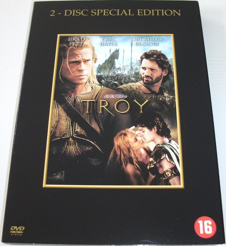 Dvd *** TROY *** 2-Disc Boxset Special Edition, Engels, Vanaf 16 jaar, Nederlands, Ophalen of Verzenden