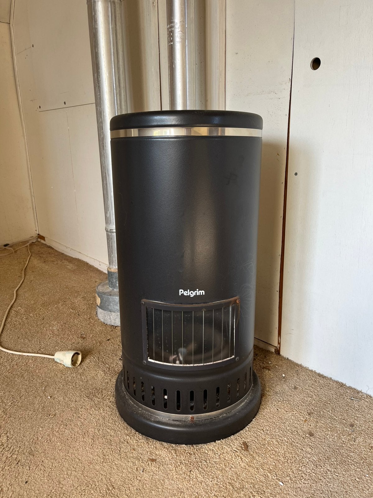 Pelgrim gaskachel, Huis en Inrichting, Ophalen, Gebruikt, Gas, Vrijstaand