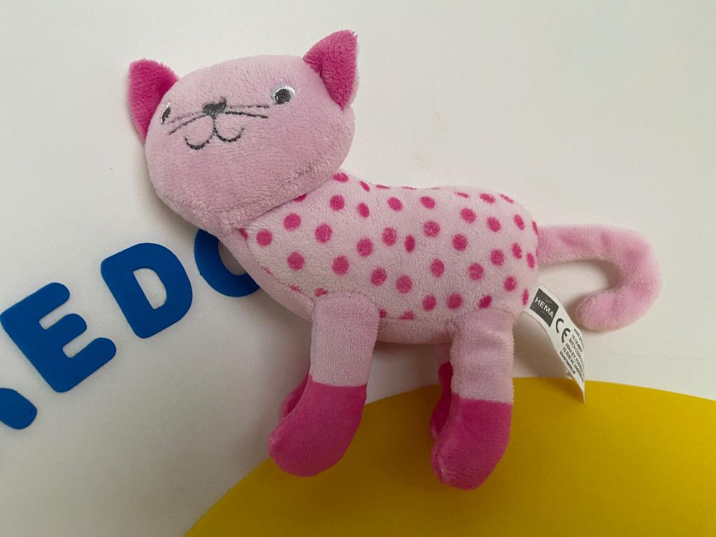 798 hema poes poesje roze, Ophalen of Verzenden, Zo goed als nieuw