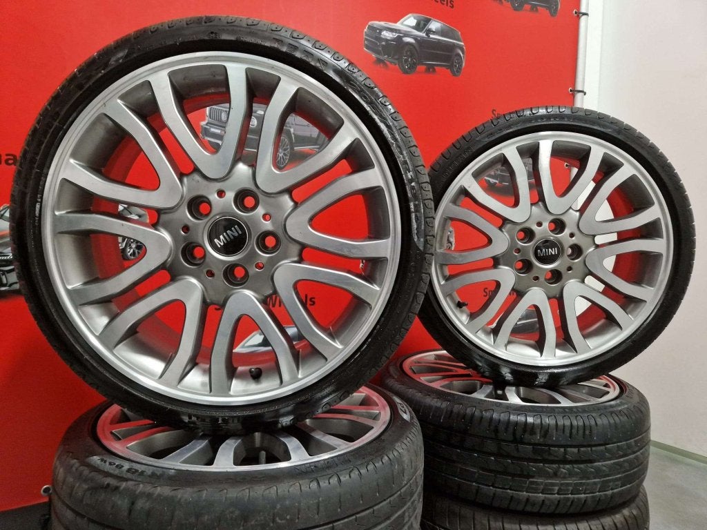18 inch ORIGINEEL MINI COOPER S ONE CABRIO F55 F56 F57 VELGE, Niet ingevuld, 18 inch, Banden en Velgen, Niet ingevuld