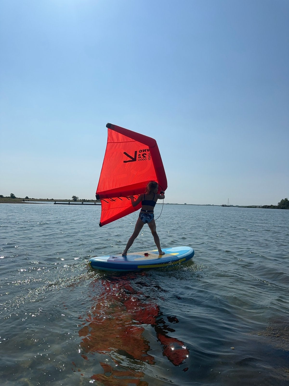 Decathlon Tamahoo 100 SUP Surf Board met Wing 2.5, Ophalen, Zo goed als nieuw, SUP-boards