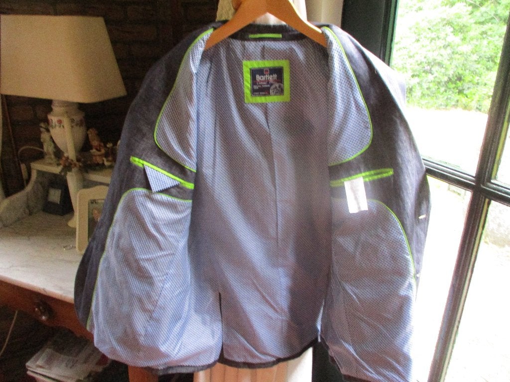 mj/BARTLETT/colbertje/blazer/jasje/maat 25/JEANS KLEUR, Maat 52/54 (L), Bartlett, Zo goed als nieuw, Verzenden