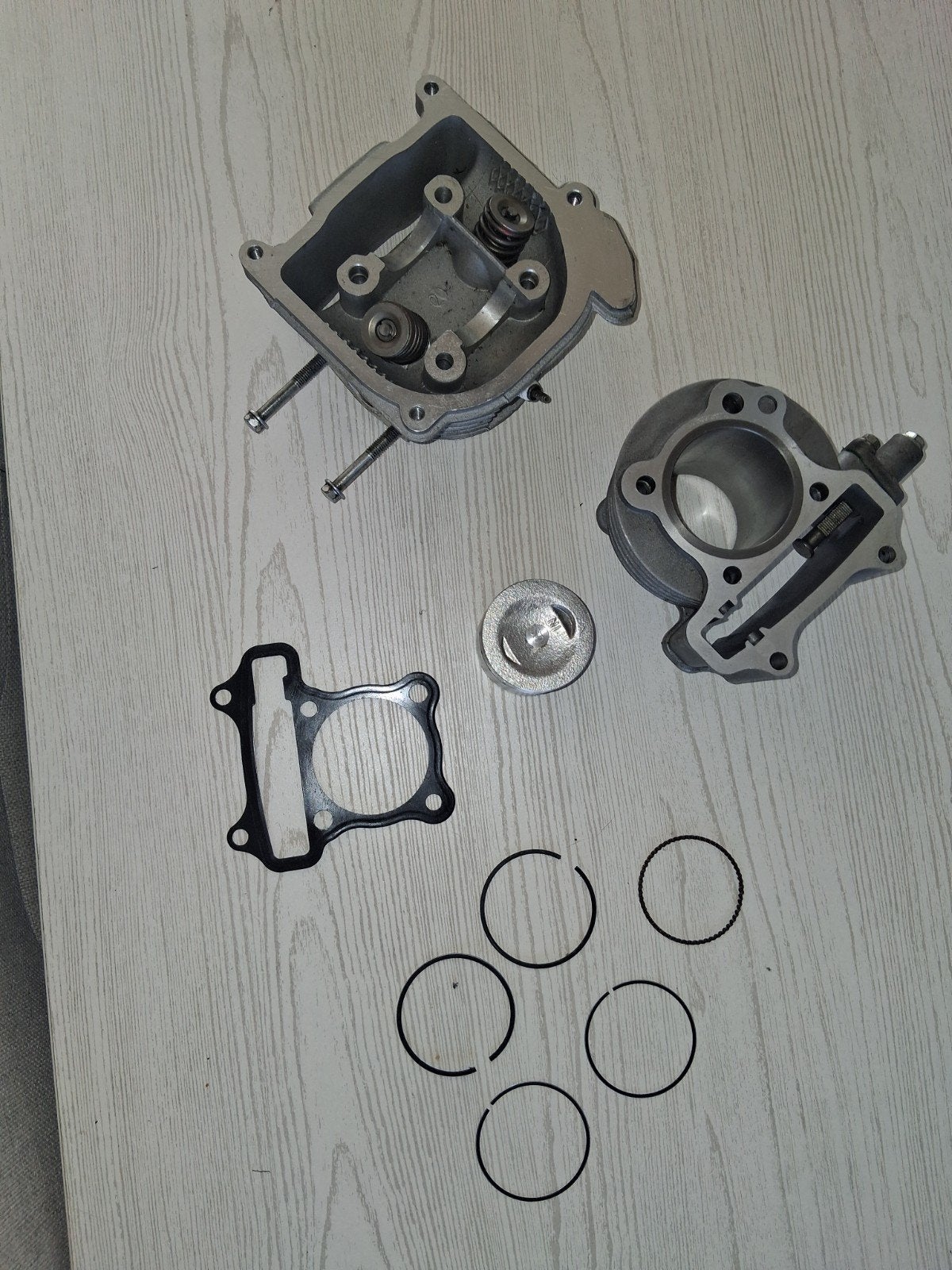 80cc Cilinderkit GY6 4-takt - Zo goed als nieuw, Ophalen of Verzenden, Zo goed als nieuw, Cilinder