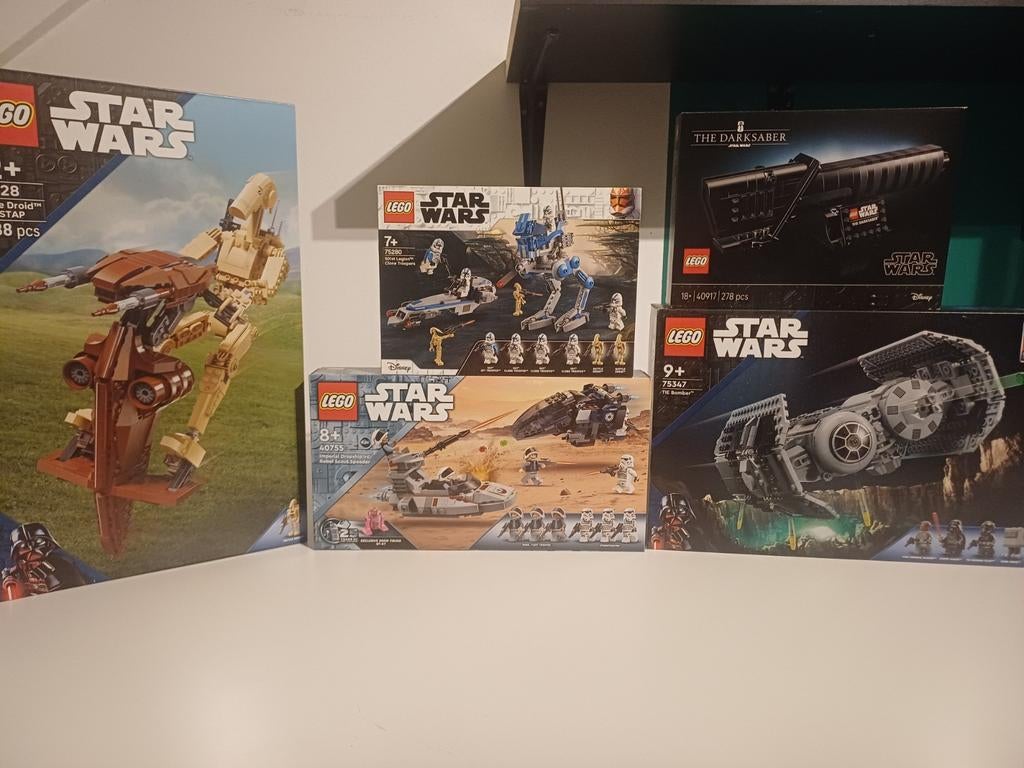 Verzameling lego Star Wars sets., Star Wars, Lego, Nieuw, Ophalen of Verzenden