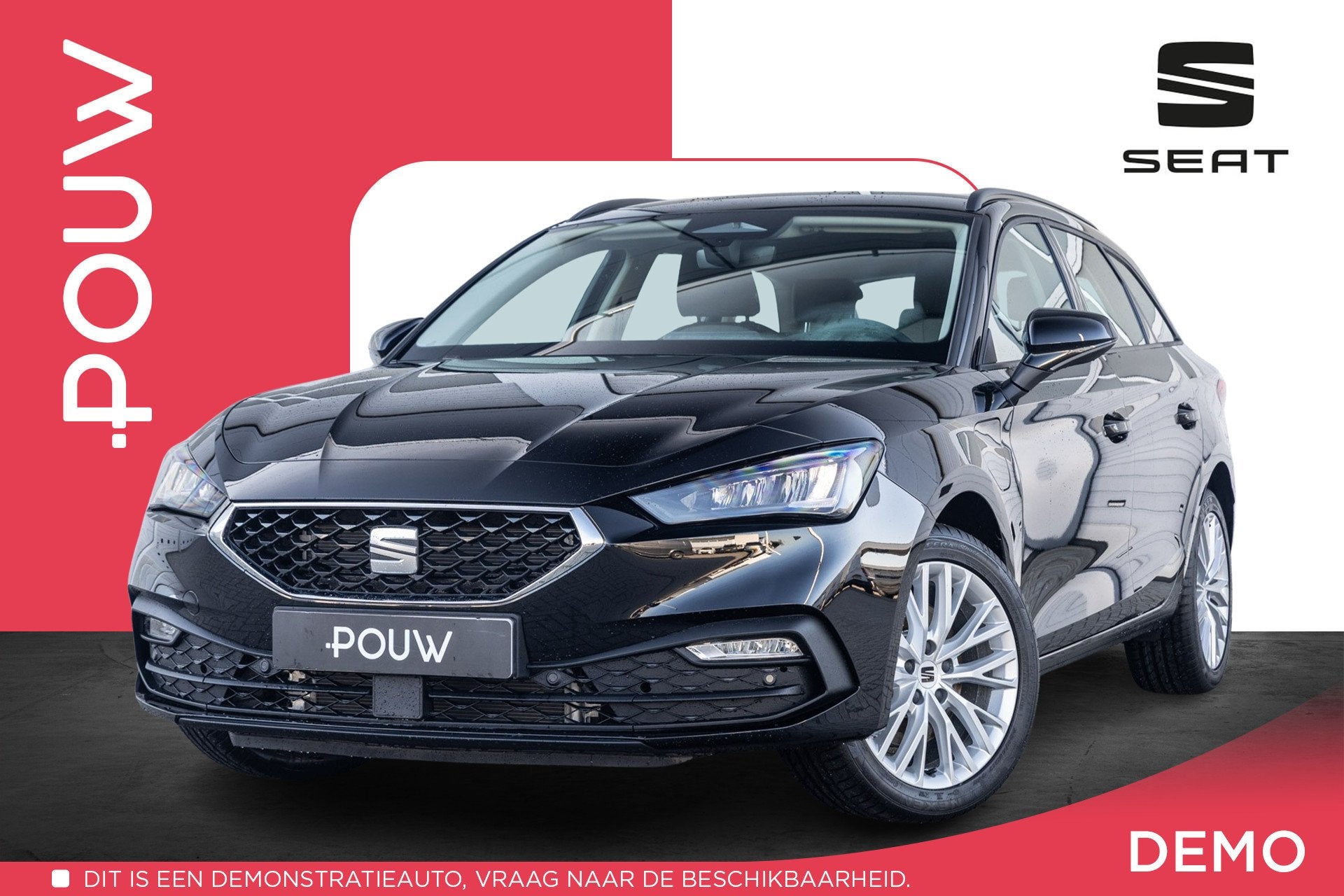 SEAT Leon Sportstourer 1.5 TSI 204pk e-Hybrid Style | Climat, Auto's, Seat, 12 maanden, Stof, 4 cilinders, 1700 kg