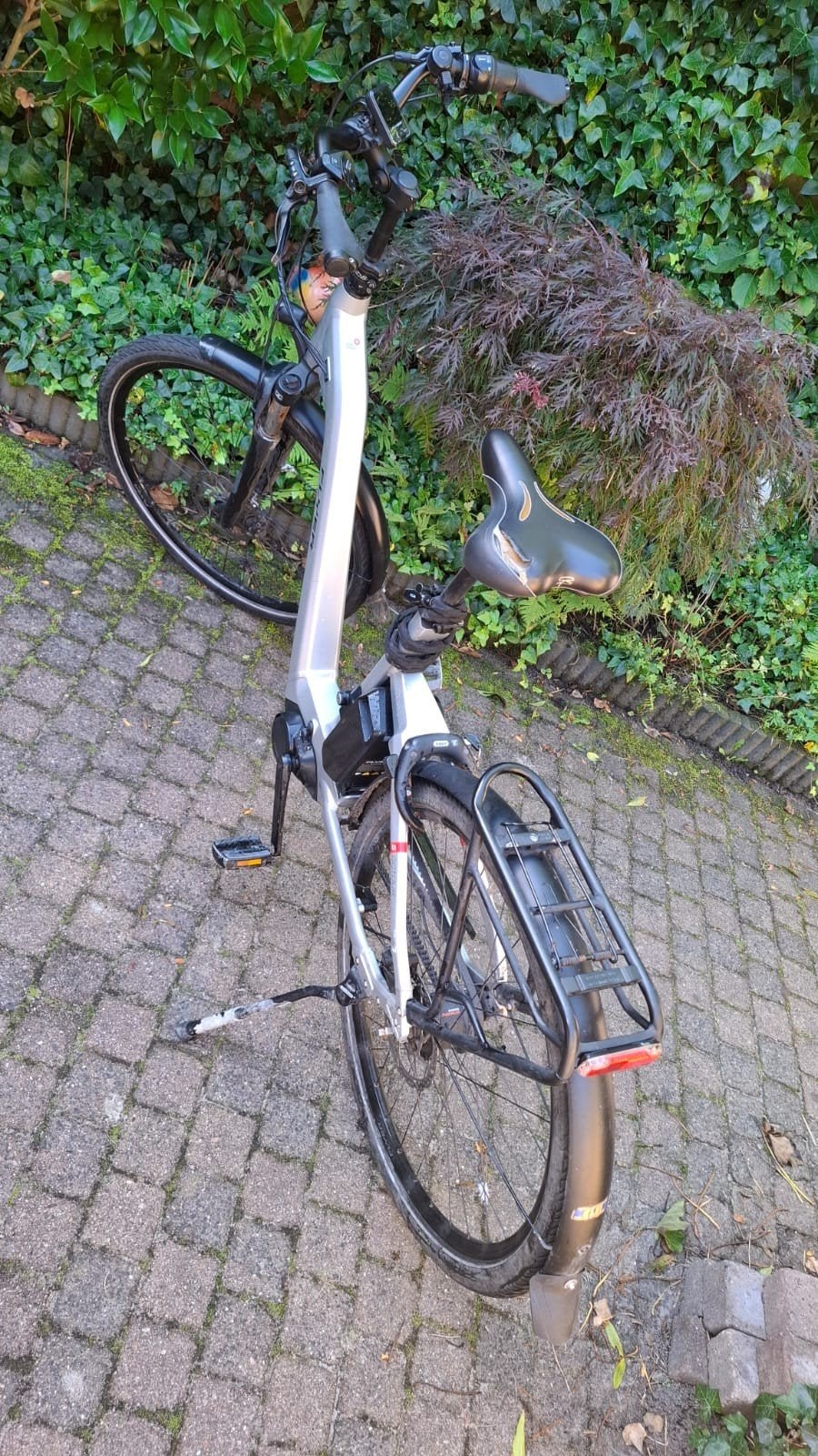 Flyer electrische damesfiets met middenmotor, Fietsen en Brommers, Ophalen, Gebruikt, Overige merken