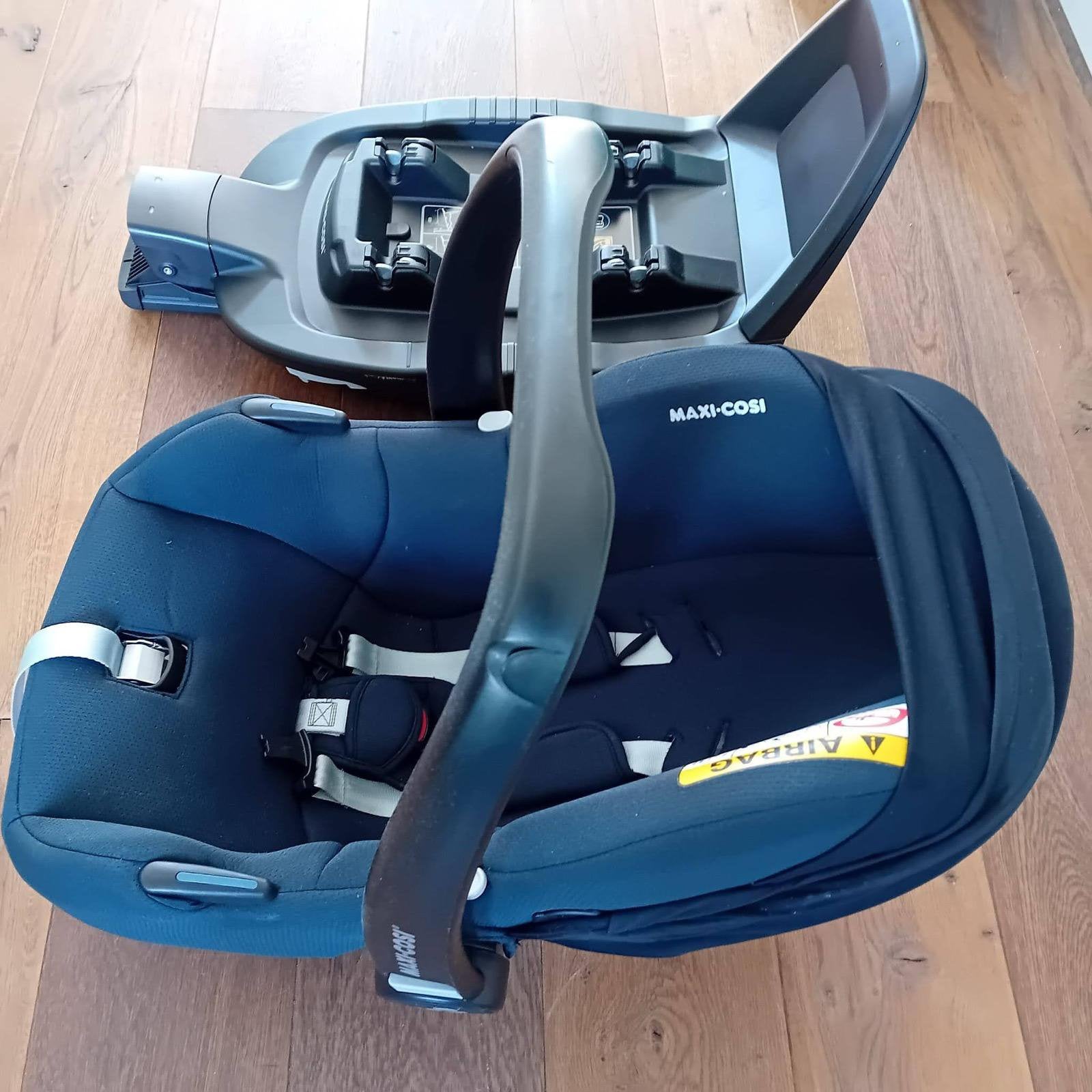Maxi Cosi CabrioFix i-Size met Isofix en adapters, Ophalen, Zo goed als nieuw, Isofix, 0 t/m 13 kg