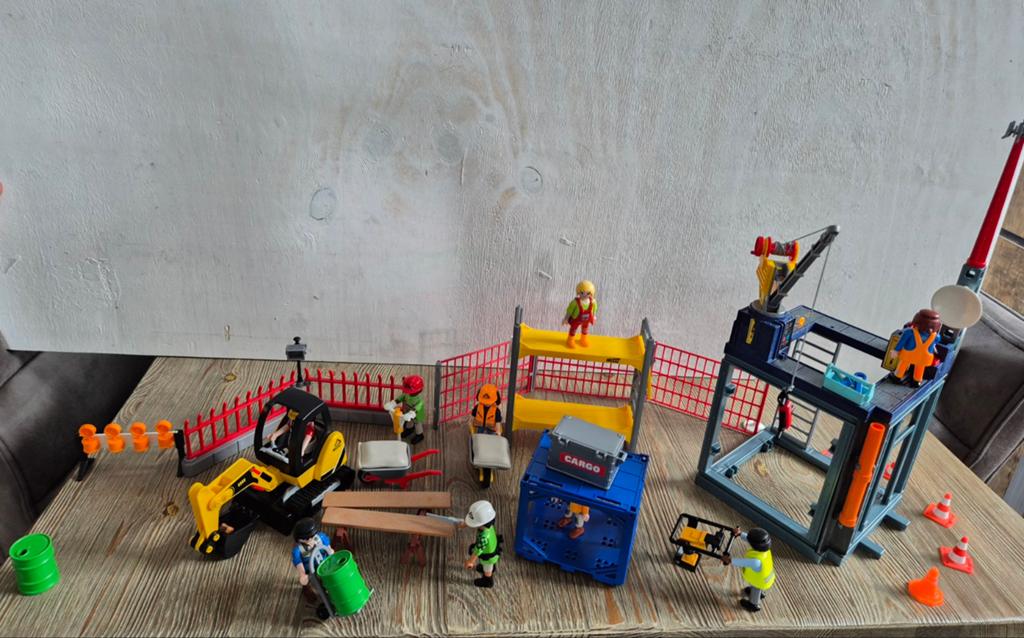 Playmobil bouwplaats, Ophalen of Verzenden