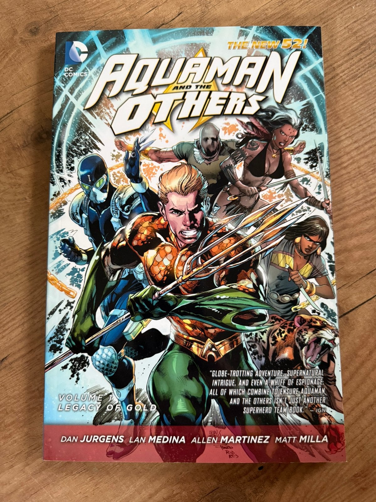 Aquaman & The Others TPB - deel 1 | DC, Boeken, Strips | Comics, Eén comic, Ophalen of Verzenden, Zo goed als nieuw, Amerika