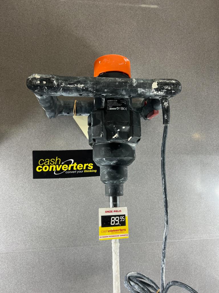 Collomix Mengmachine Unimix U130 Met Mengstaaf | 407493, Doe-het-zelf en Verbouw, Ophalen of Verzenden, Gebruikt, Overige typen