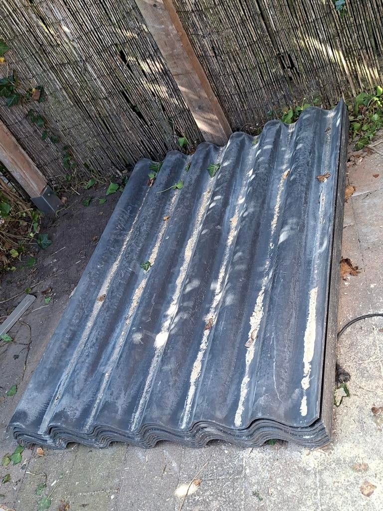 Golfplaten, nieuw, Doe-het-zelf en Verbouw, Dakpannen en Dakbedekking, Ophalen, Overige materialen, Zwart, Nieuw