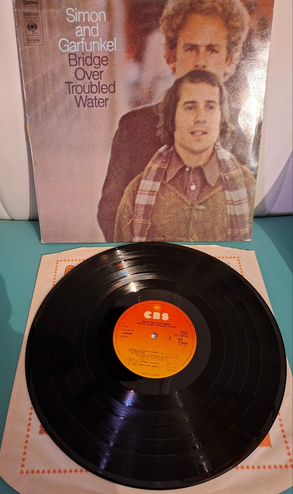 Simon & Garfunkel - Bridge Over Troubled Water LP 1970/1, Gebruikt, Overige formaten, Ophalen of Verzenden, 1970 - 1979