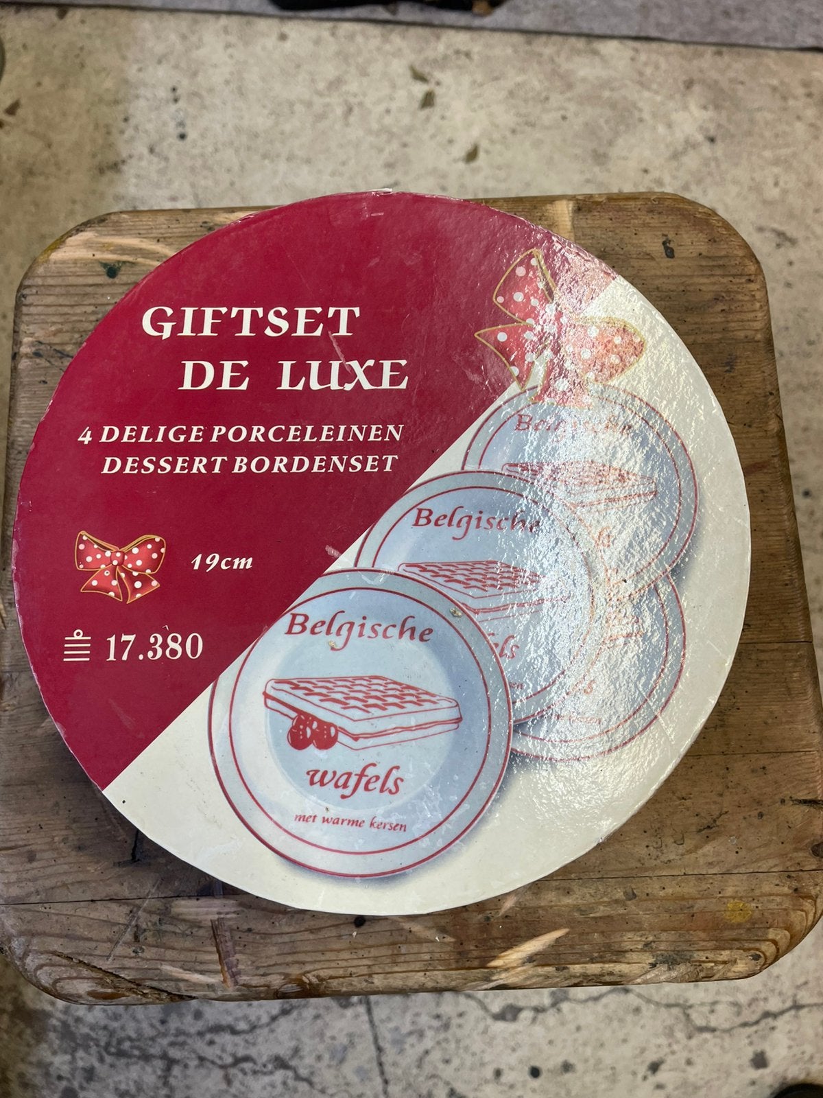4 gebaks schotels 19 cm, Ophalen