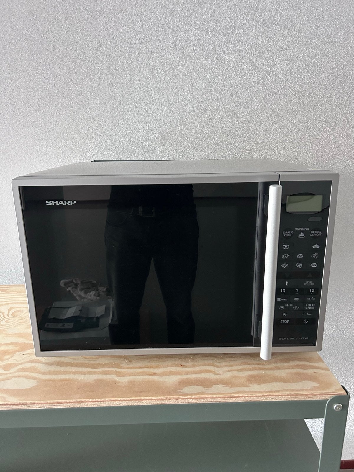 SHARP R961INW Combimagnetron 900W (40L), Ophalen, Minder dan 45 cm, Hete lucht, Draaiplateau