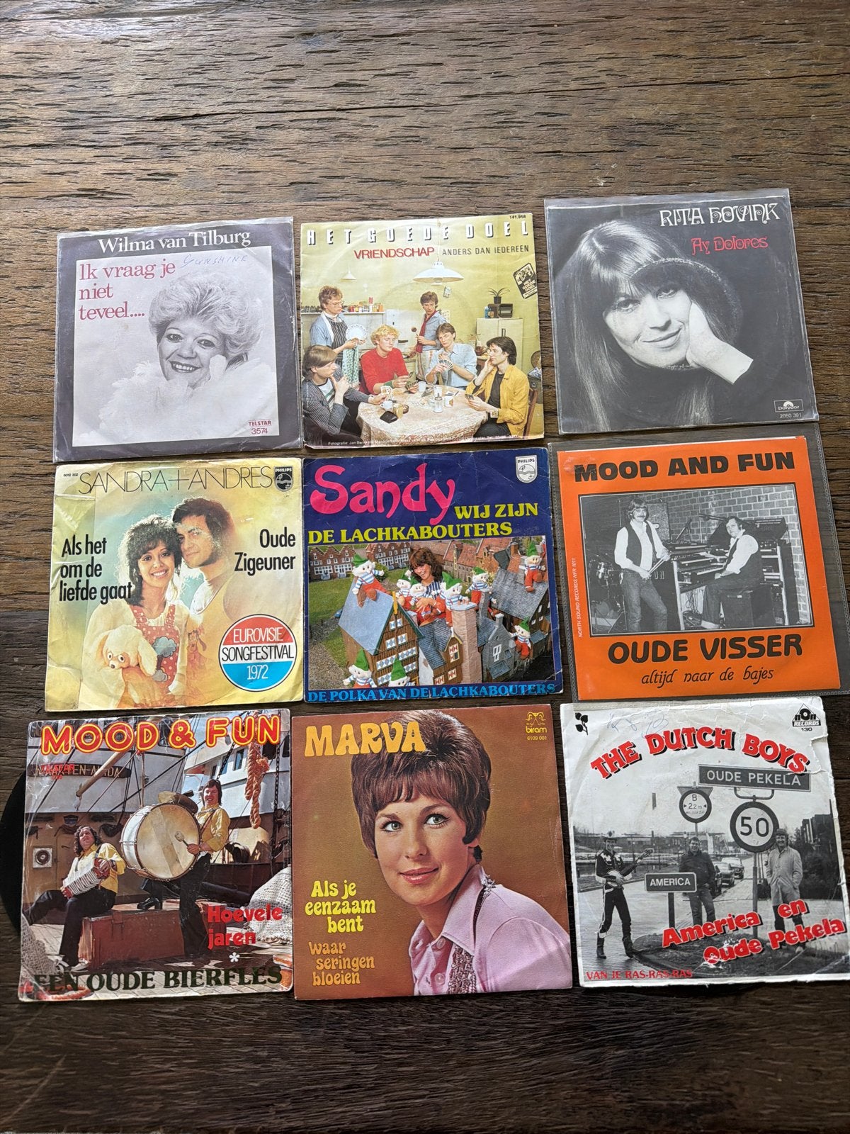 Partij van 27 Nederlandstalige 7 inch singles, Gebruikt, 7 inch, Ophalen of Verzenden, EP