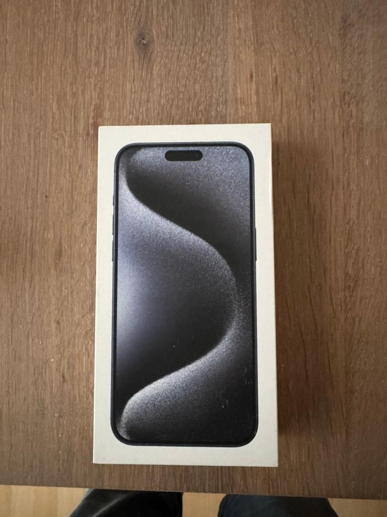 Iphone 15 pro max 256gb, Zwart, IPhone 15 Pro Max, Zo goed als nieuw, Ophalen