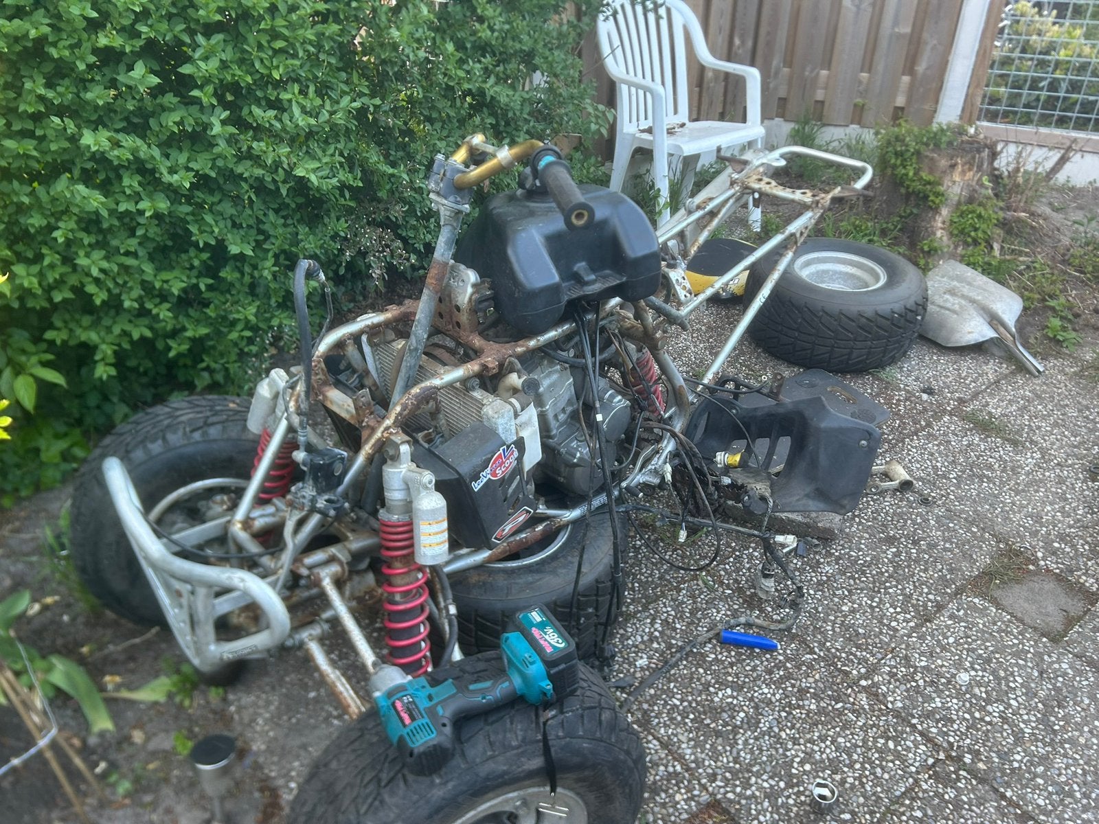 Suzuki LTZ400 Onderdelen, Ophalen, Gebruikt