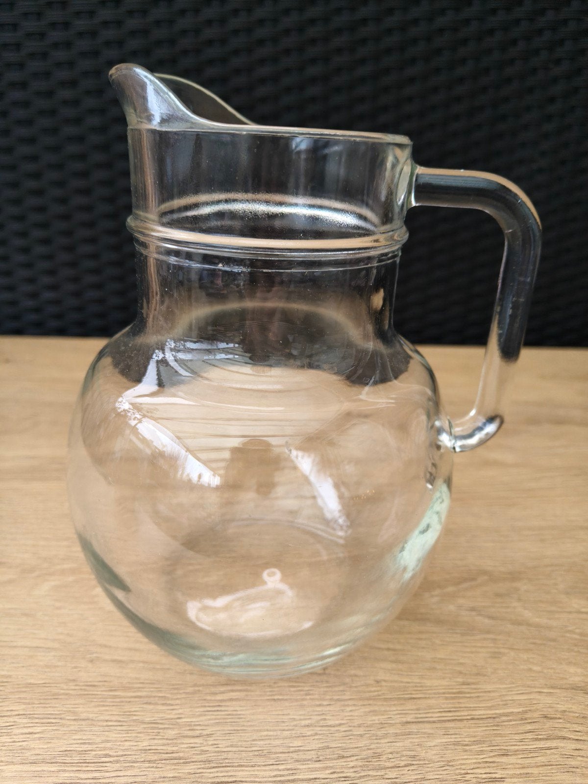 Waterkan, schenkkan van Kristal glas, Ophalen of Verzenden