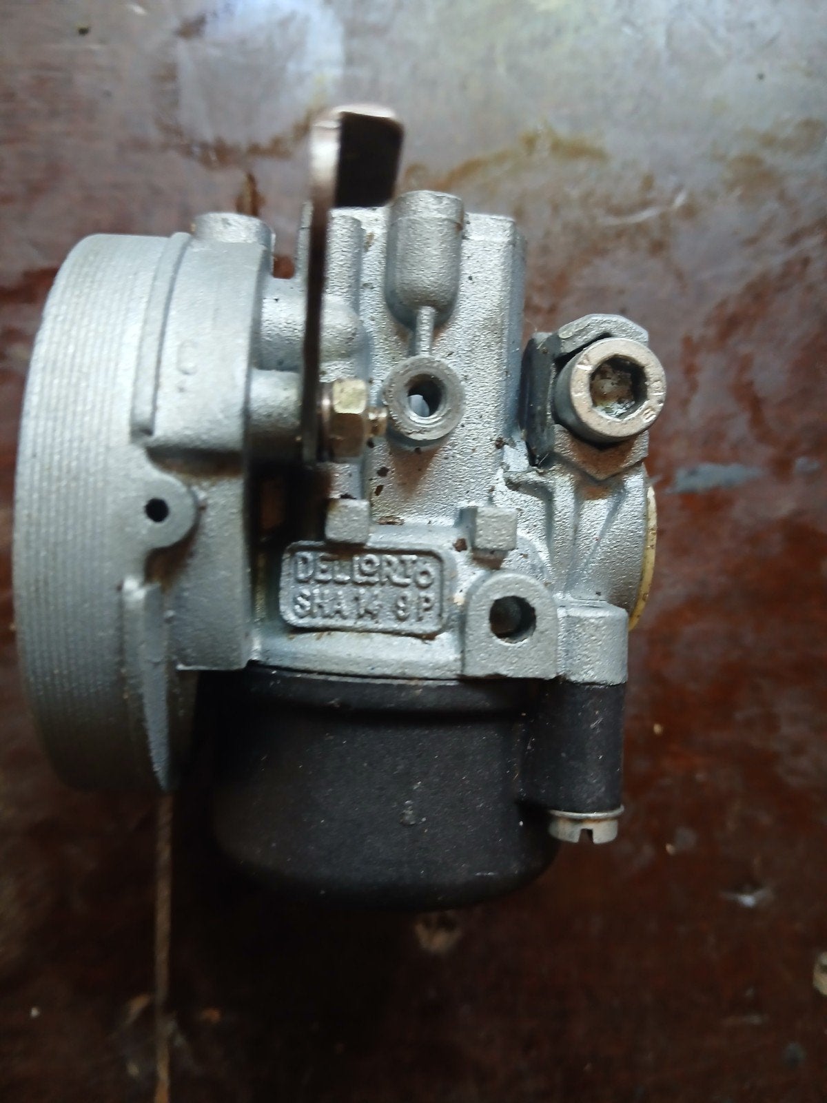 Dellorto SHA 14/9 Carburateur - Mist gasschuif/deksel, Ophalen of Verzenden, Gebruikt, Carburateur, Dellorto