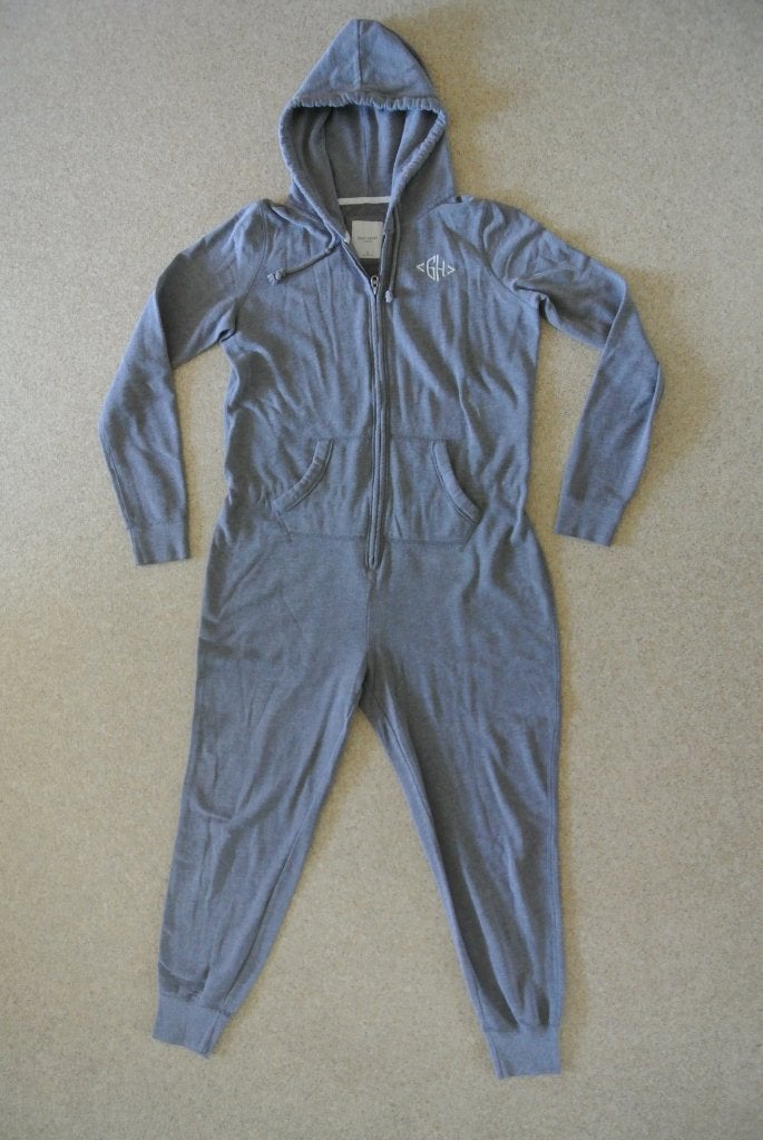 Gilly Hicks By Abercrombie & Fitch jumpsuit S grijs, Ophalen of Verzenden, Maat 36 (S), Grijs, Gedragen