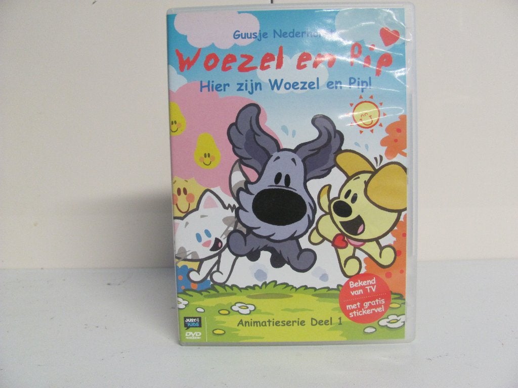 woezel en pip-hier zijn woezel en pip, Animatie, Alle leeftijden, Ophalen of Verzenden, Zo goed als nieuw