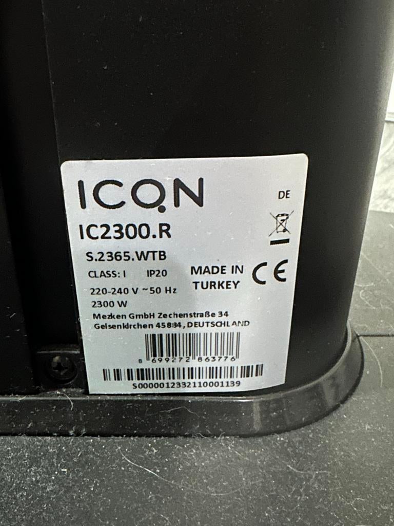 ICON IC2300.R Luchtbehandeling, Ophalen of Verzenden, Gebruikt, Overige