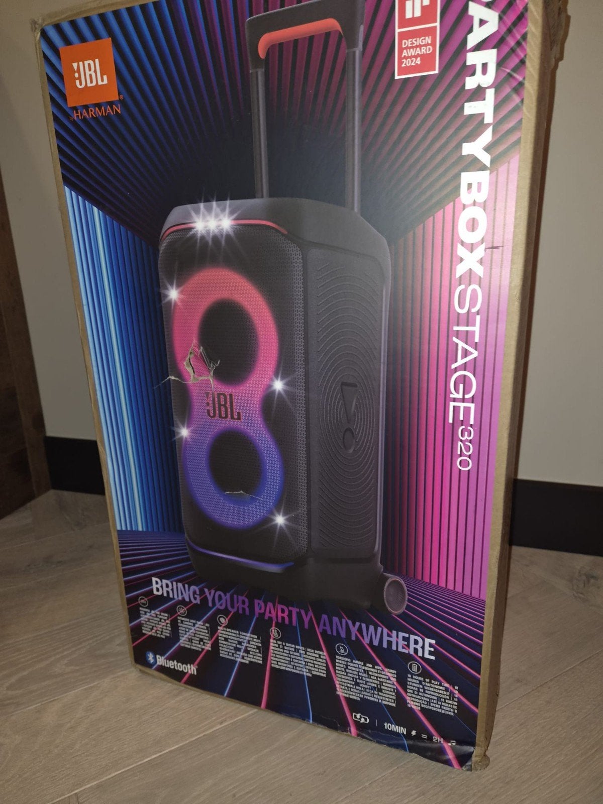 JBL PARTYBOX  STAGE  320 -NIEUW IN DOOS-