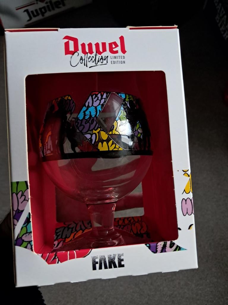 duvel fake glas, nieuw in originele verpakking, Ophalen of Verzenden